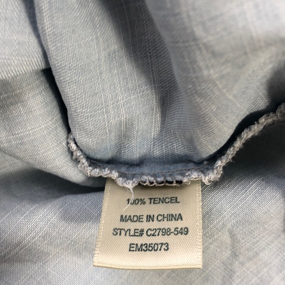 Cloth & Stone Chambray Tunic - Picture 6 of 8